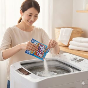 bột vệ sinh máy giặt Lion Chemical PIX Nhật Bản