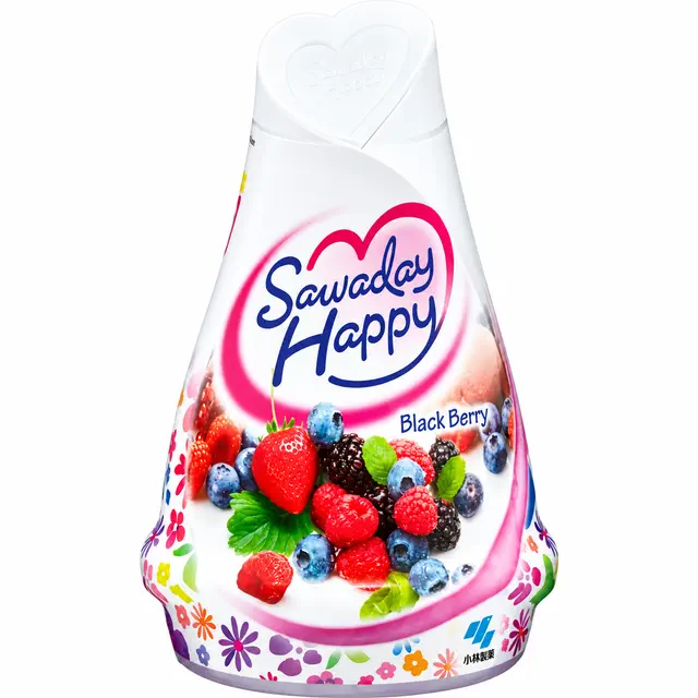 Sáp Thơm Phòng Sawaday Kobayashi Hương Blackberry Mâm Xôi Đen 120g