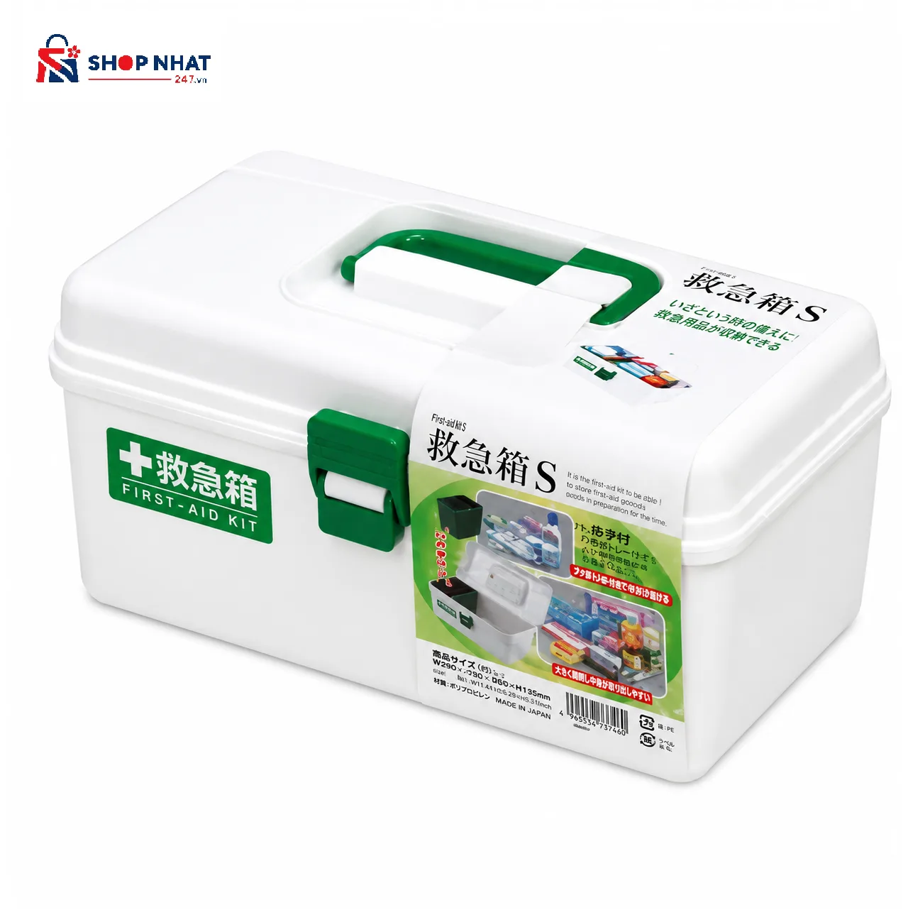 Hộp Cứu Thương Nhỏ Gọn Fudo Giken S Màu Trắng: Đánh Giá Từ Gia Đình Việt