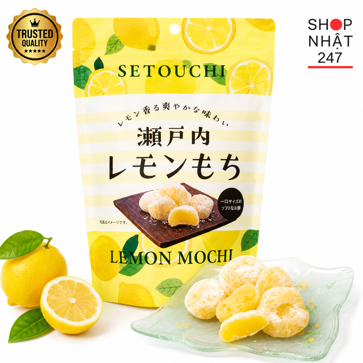 Bánh Mochi Seito Vị Chanh Nhật Bản