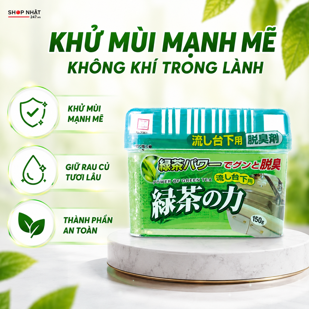 Tủ bếp Trà Xanh