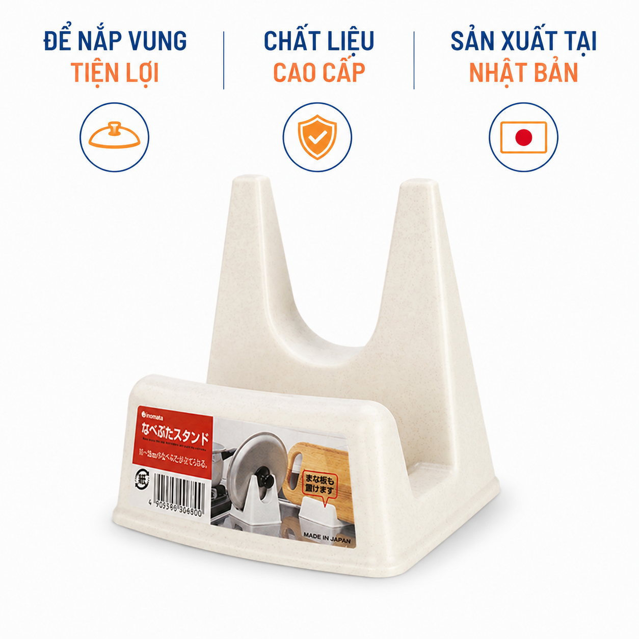 Giá Gác Vung Nồi, Thớt Ráo Nước Inomata Nhật Bản