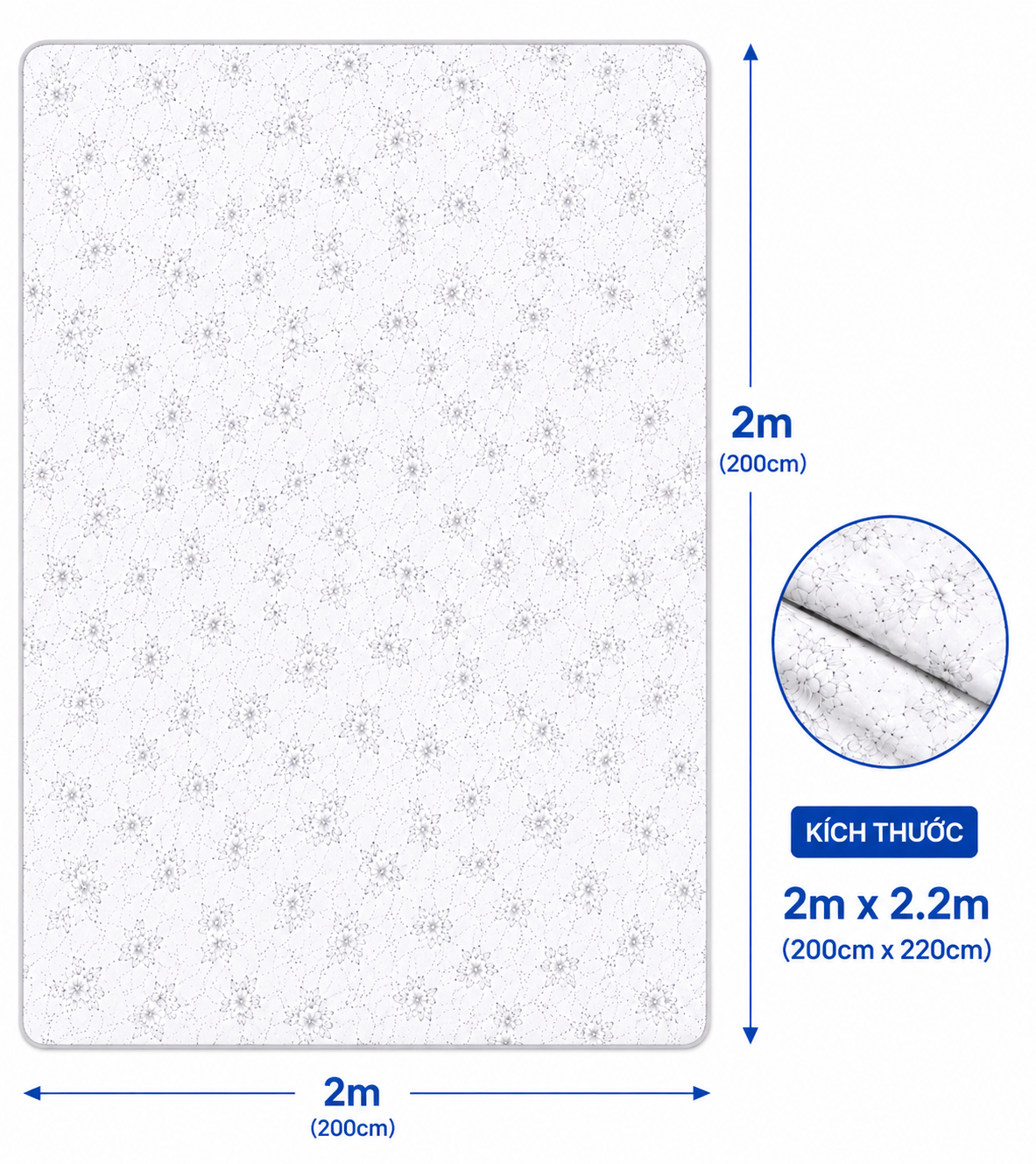 2m x 2m2