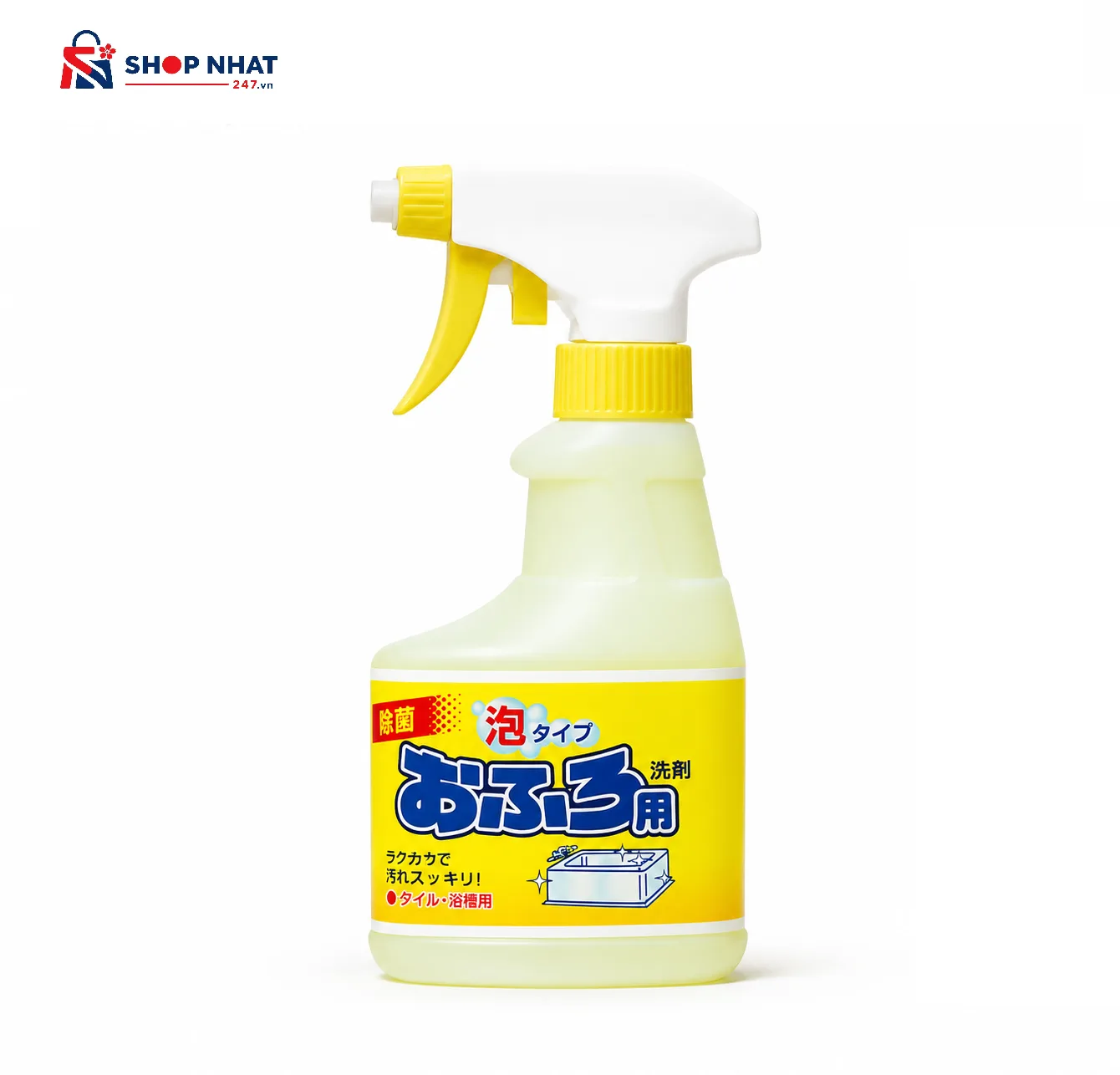 Chai Xịt Tẩy Rửa Nhà Tắm Dạng Bọt Rocket Soap 300ml Nội Địa Nhật Bản
