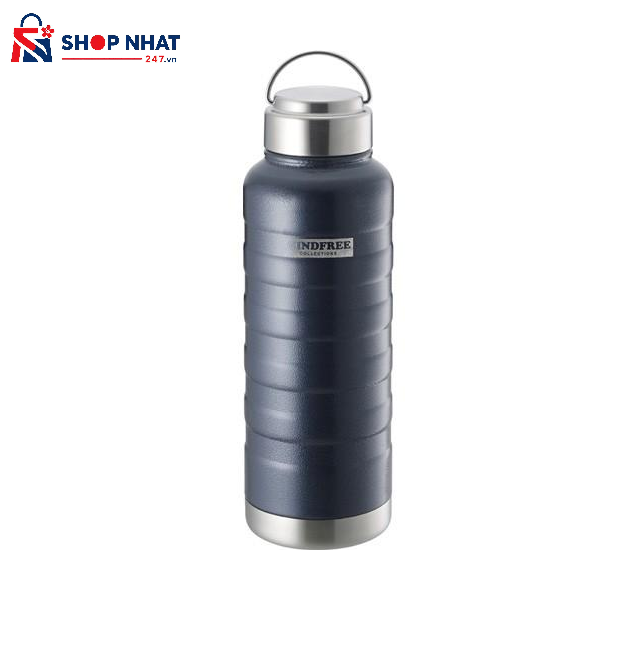 Bình giữ nhiệt inox 304 Mind Free giữ nóng lạnh lâu có quai xách 1L