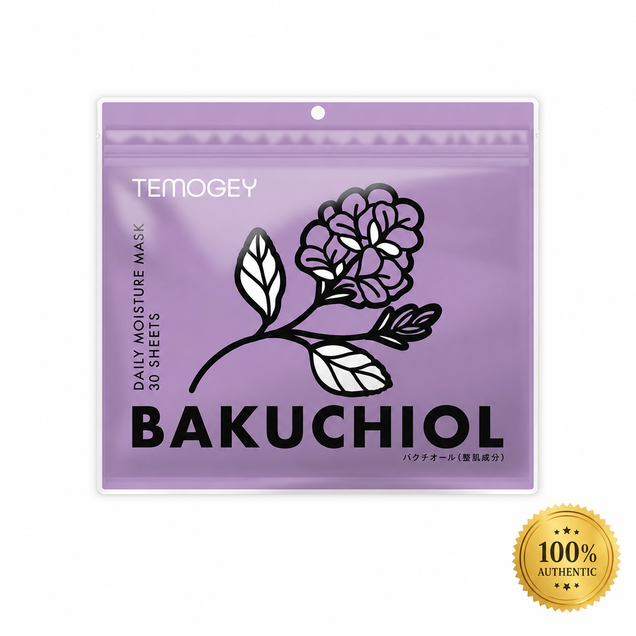 Mặt Nạ Bakuchiol 30 Miếng TEMOGEY Nhật Bản