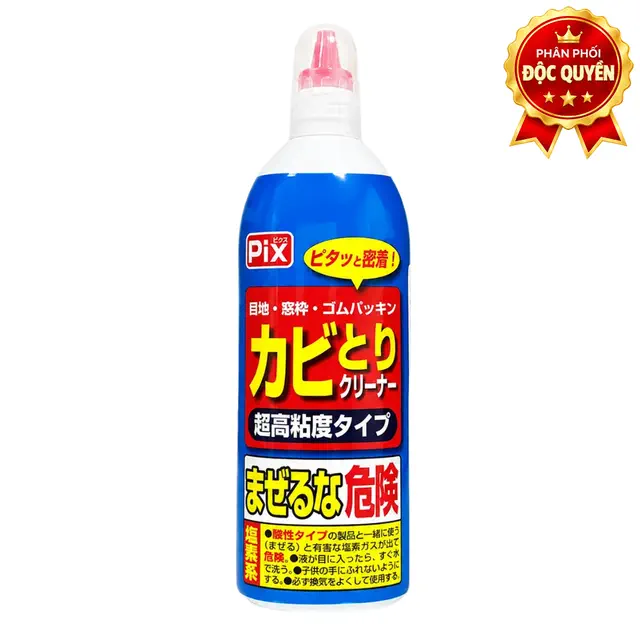 Tẩy mốc gioăng cao su ron gạch 150g Pix Lion Chemical Nhật Bản