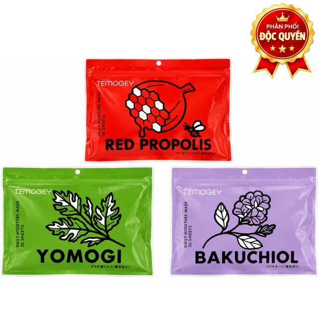 Mặt Nạ TEMOGEY 30 Miếng Nhật Bản