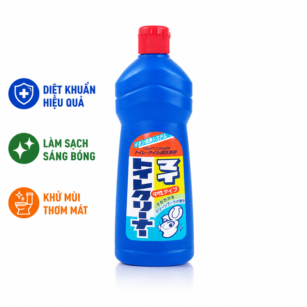 Nước Tẩy Rửa Nhà Vệ Sinh Không Mùi 500ml Rocket Soap Nội Địa Nhật Bản