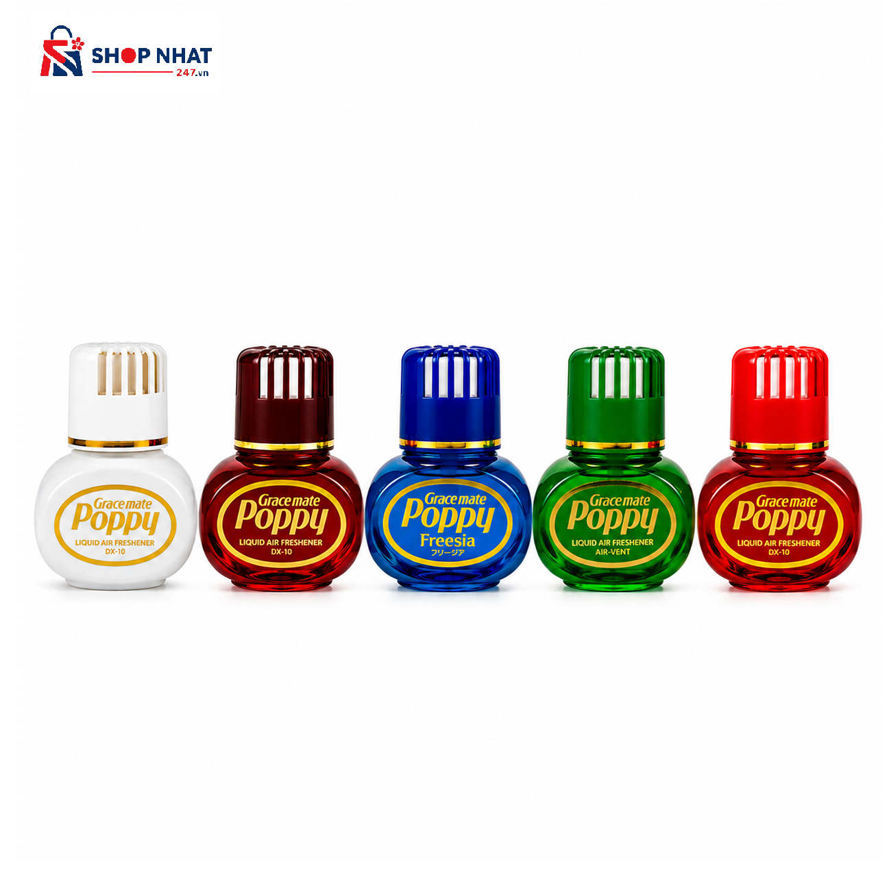 Nước hoa khử mùi ô tô Grace Mate Poppy 150ml DAIX Nhật Bản