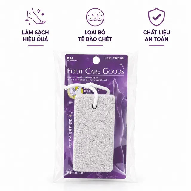 Đá Chà Gót Chân KAI Nhật Bản