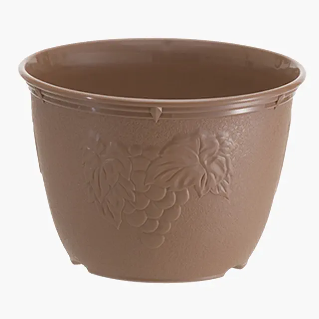 Chậu Trồng Cây , Trồng Hoa Màu Nâu 21cm Yamada Nội Địa Nhật Bản