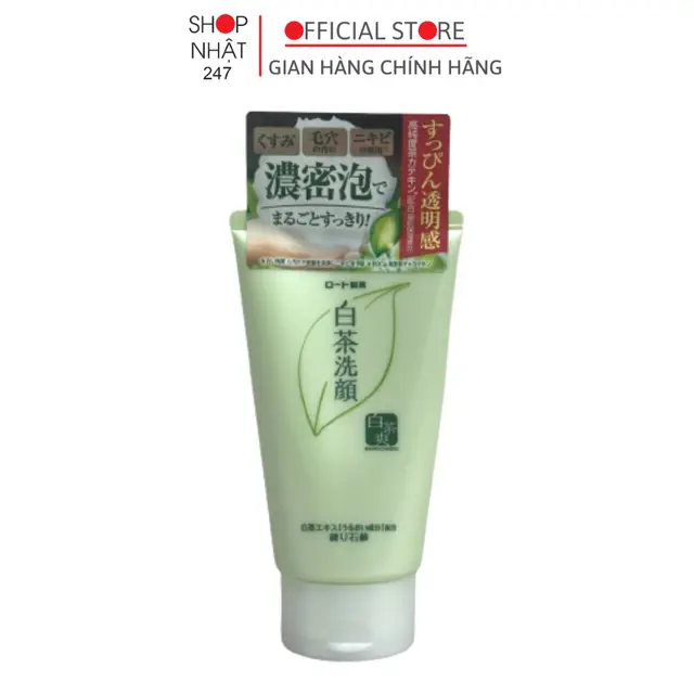 Sữa Rửa Mặt Rohto Shirochasou Nakaya