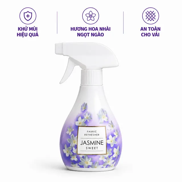 Xịt khử mùi và làm thơm quần áo Kyowa hương lavender 300ml Nhật bản