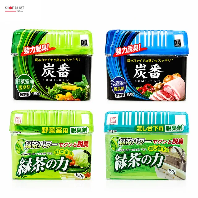 Hộp Khử Mùi Tủ Lạnh Than Hoạt Tính KOKUBO Nhật Bản