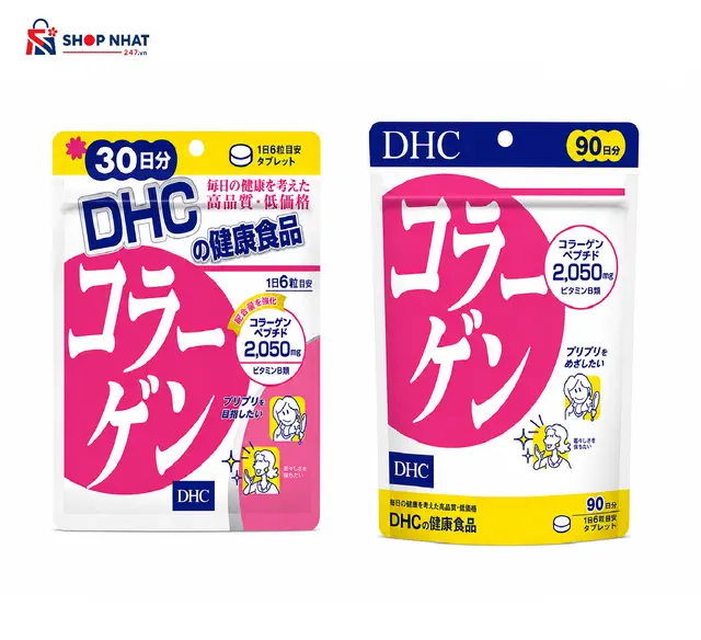 Thực phẩm bảo vệ sức khỏe DHC Collagen Nhật Bản