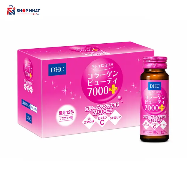 Thực phẩm bảo vệ sức khỏe DHC Collagen DHC 7000 Plus dạng nước