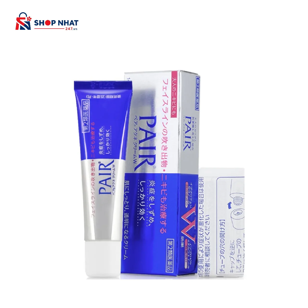 Kem Trị Mụn Pair (24g) - Hỗ Trợ Giảm Mụn Giảm Thâm Từ Nhật Bản