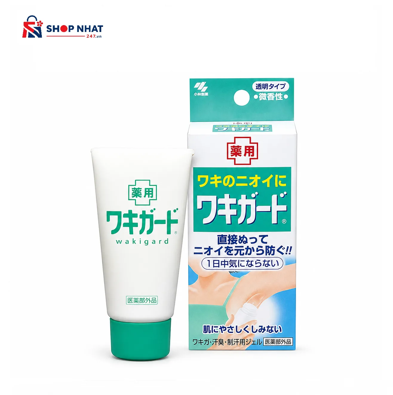 Gel Lăn Nách Khử Mùi Chống Mồ Hôi Kobayashi Nhật Bản