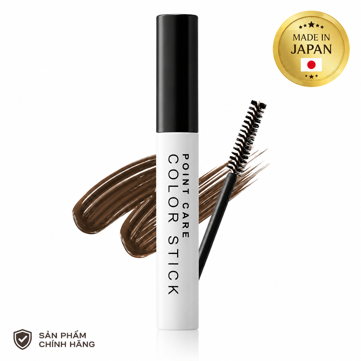 Bút Che Tóc Bạc COGIT Point Care Color Stick Màu Nâu đen Dark Brown 5g Nhật Bản